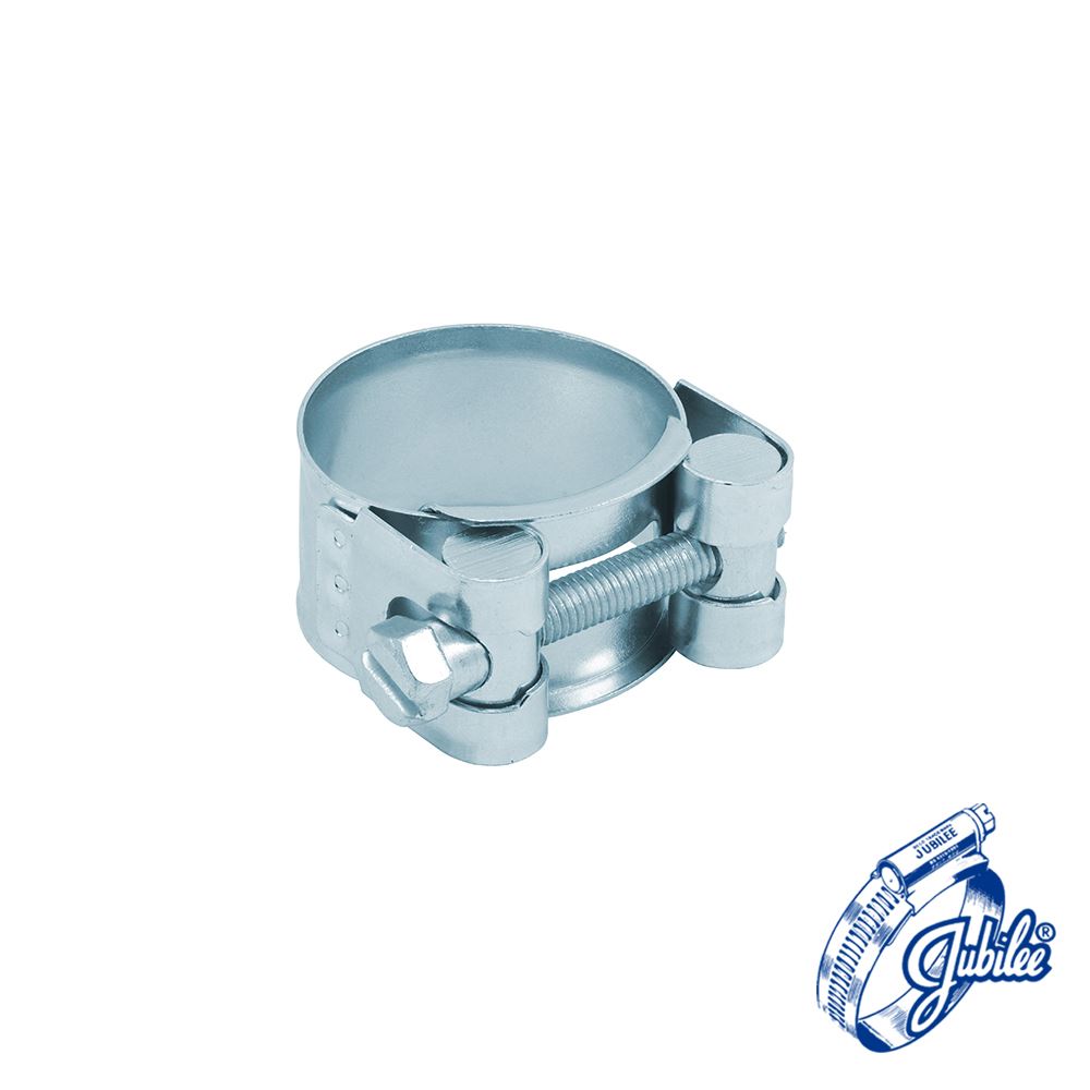 Jubilee Superclamp Mild Steel - JSC028MS (Saiz 26-28mm - 10 Keping)