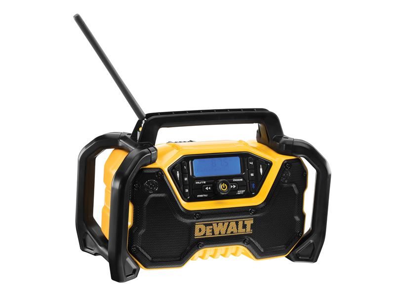 DEWALT DCR029 Radio Bluetooth Compacta, 240V y Li-ion, Solo Unidad