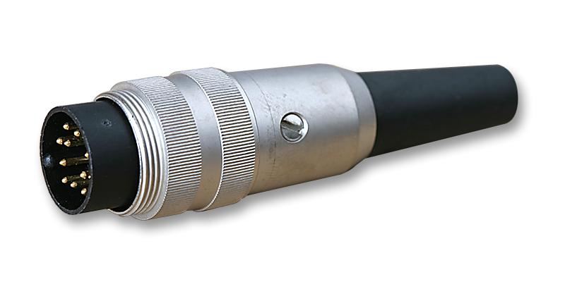 LUMBERG 12-Pin DIN Plug, Straight, Solder Terminals