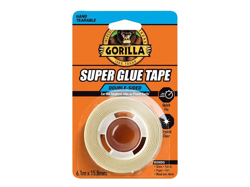 Gorilla Glue - Pita Super Lem Gorilla 15.8mm x 6.1m