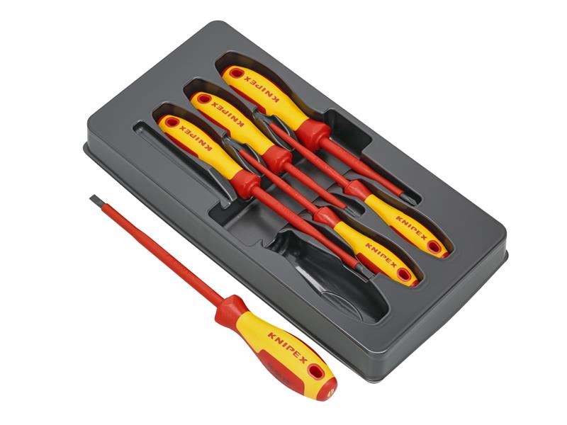 Knipex VDE スクリュードライバーセット 6点セット クロムバナジウム鋼製