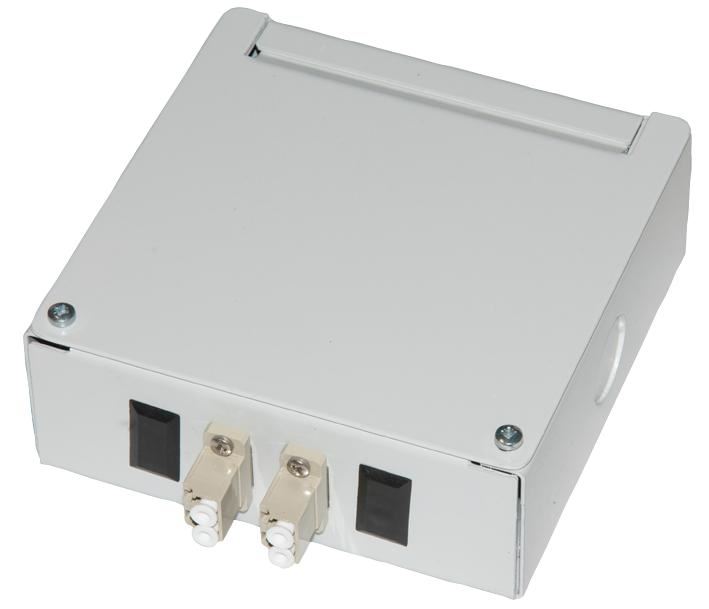 CONNECTIX CABLING SYSTEMS 2ウェイLC MM デュプレックス ブレークアウトボックス スチールエンクロージャー
