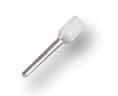 Multicomp Pro Insulated Ferrule, 0.75mm², White, 100 Pack