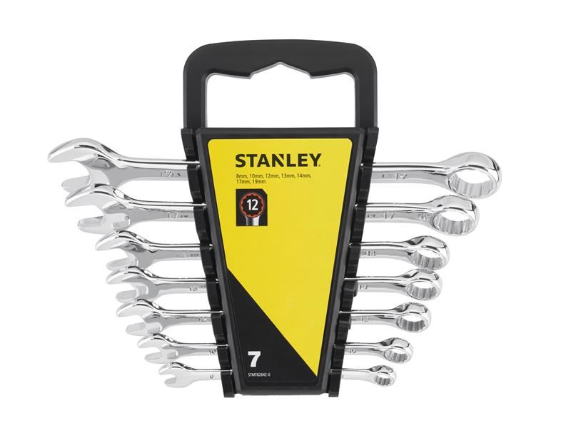 STANLEY 7-Piece Tacar Baróir Comhcheangail Chrom Vainéidiam