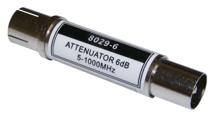 Atténuateur SAC IEC 6dB, 5-2400MHz, 75Ω