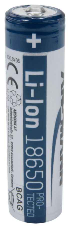 ANSMANN - 3,6V 2600mAh 18650 Li-Ion Akku