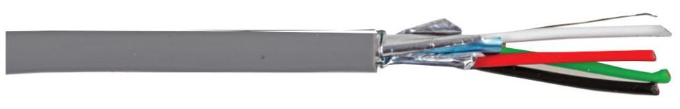 BELDEN 2-draads gescreend signaalkabel, 22AWG, 30,5m (100ft)