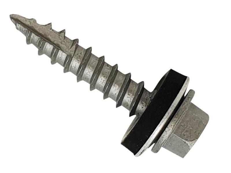 ForgeFix TechFast Metall-Dachschrauben für Holzrahmen T17 Gash Point, 6,3 x 25 