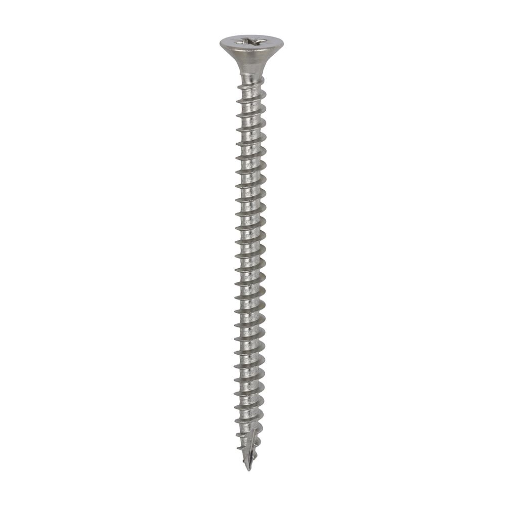 Timco 5x70mm A4 Stainless Steel Multi-Purpose Screws, PZ2, 200-Pack