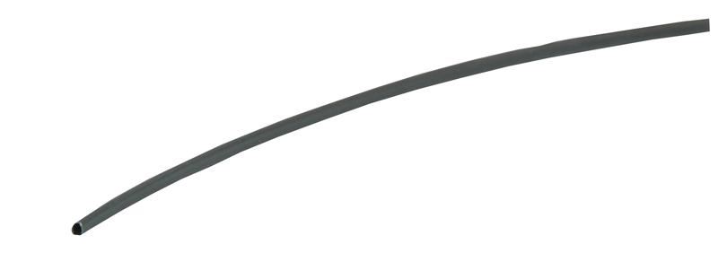 HiLo Guaina Termorestringente 1,6mm, Poliolefina, Nero, 1,2m