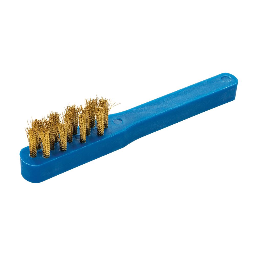 Silverline Escova de Velas de Ignição, Cerdas de Aço, 150mm