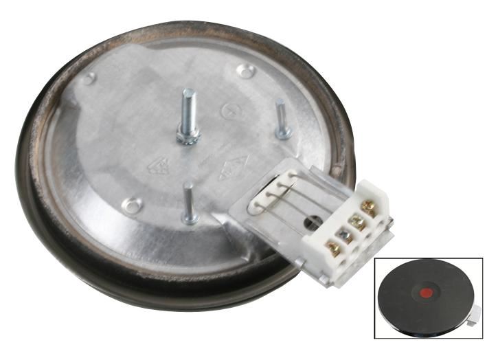 HiLo 1500W Universal Solid Cooker Hot Plate, 145mm