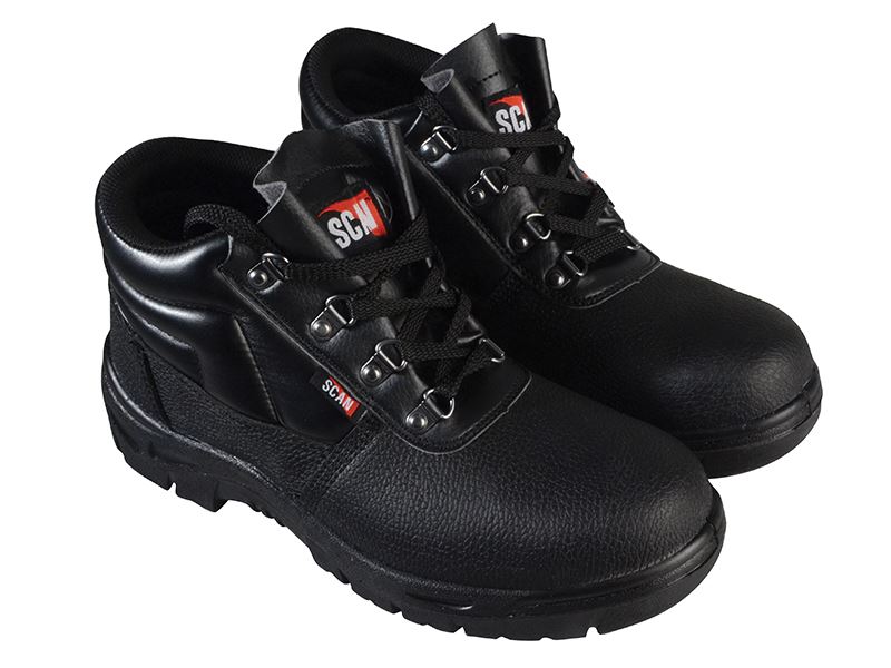 Scan - Kasut Keselamatan Chukka 4 D-Ring Hitam UK 6 EUR 40