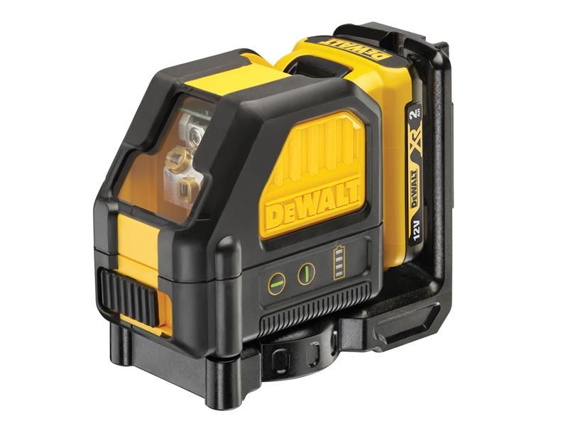 DeWALT DCE088D1G Livella Laser Autolivellante a Linee Verdi con Kit