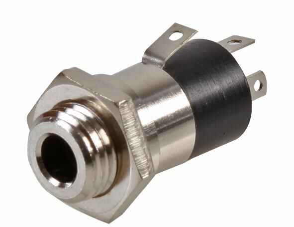 PRO SIGNAL 3.5mm 4 Pole Jack Socket, Panel Mount