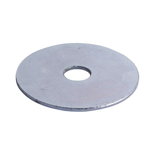 Timco M6 x 40 Penny Washers, Zinc, Set of 4