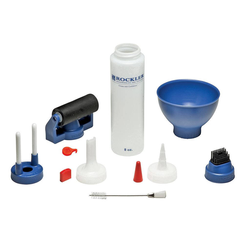 Rockler Glue Application Set, 8-Piece, for Precision Gluing