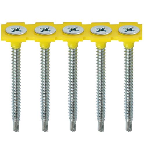 Timco - Βίδες Γυψοσανίδας 3.5x35mm, Ψευδαργυρισμένες, 1000τεμ