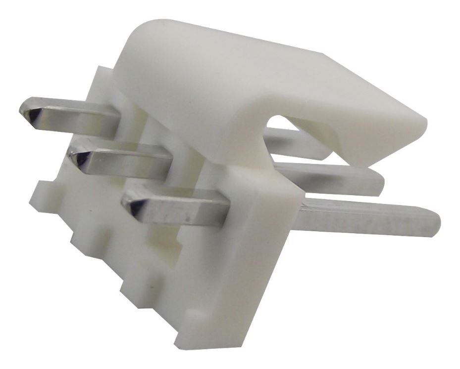 Connecteur vertical MOLEX 3,96 mm THT, 3 voies