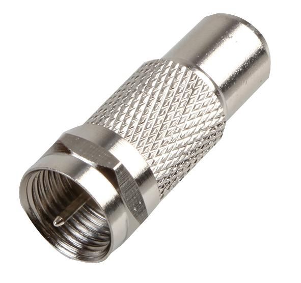 Pro Signal Phono Socket to F-Type Plug Adaptor