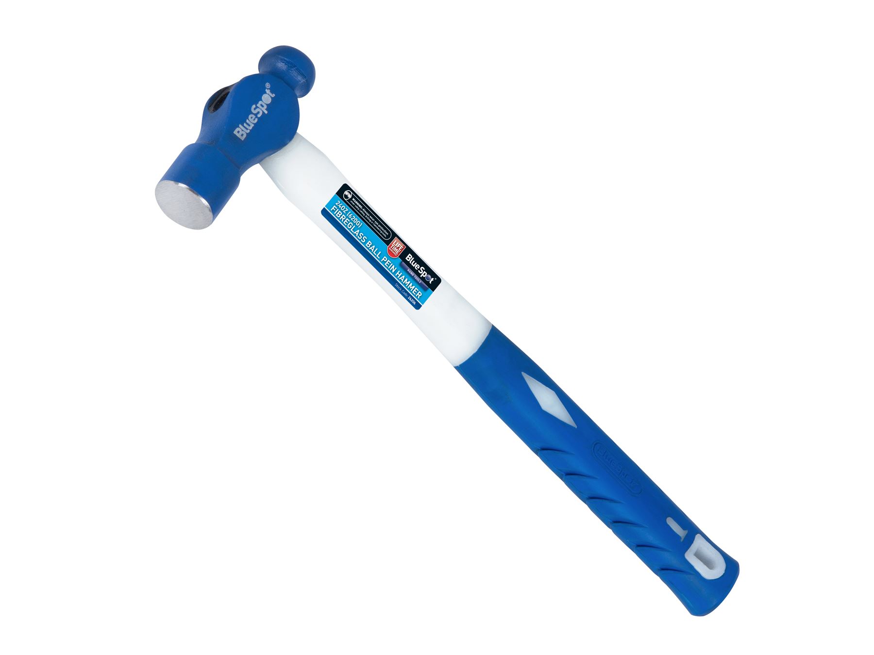 Blue Spot Tools - Tukul Pein Bola 24oz (620g) Batang Fiberglass