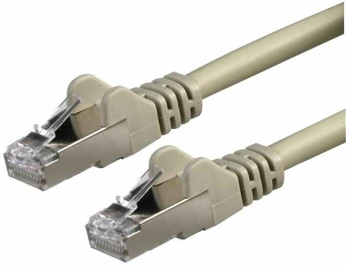 PRO SIGNAL - Kabel Ethernet Cat6a LSOH RJ45 Kelabu 5m