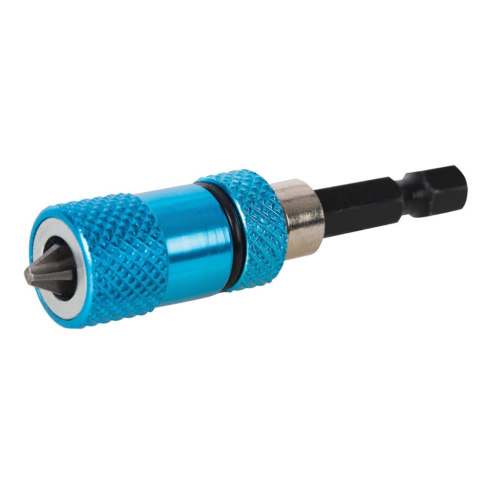 Silverline Porta-Broca 1/4' para Pladur, Hexagonal, 60mm