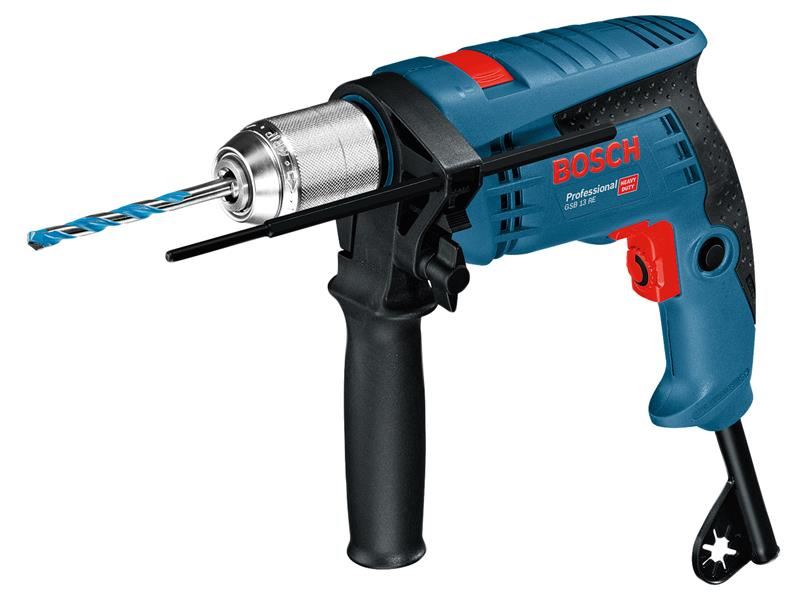 Bosch GSB 13 RE 13mm Keyless Chuck Impact Drill, 600W