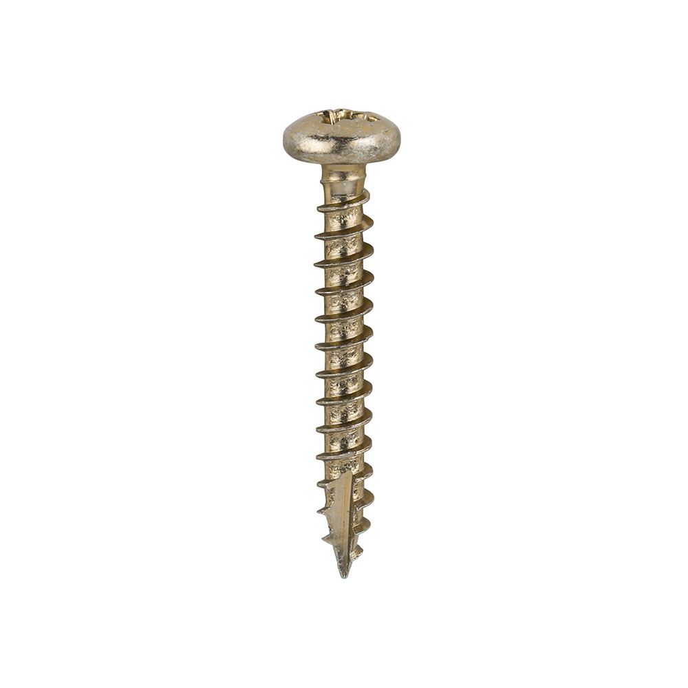 Timco Classic Multi-Purpose Screws, PZ Pan Head, 3.5x25mm (200 Pack)