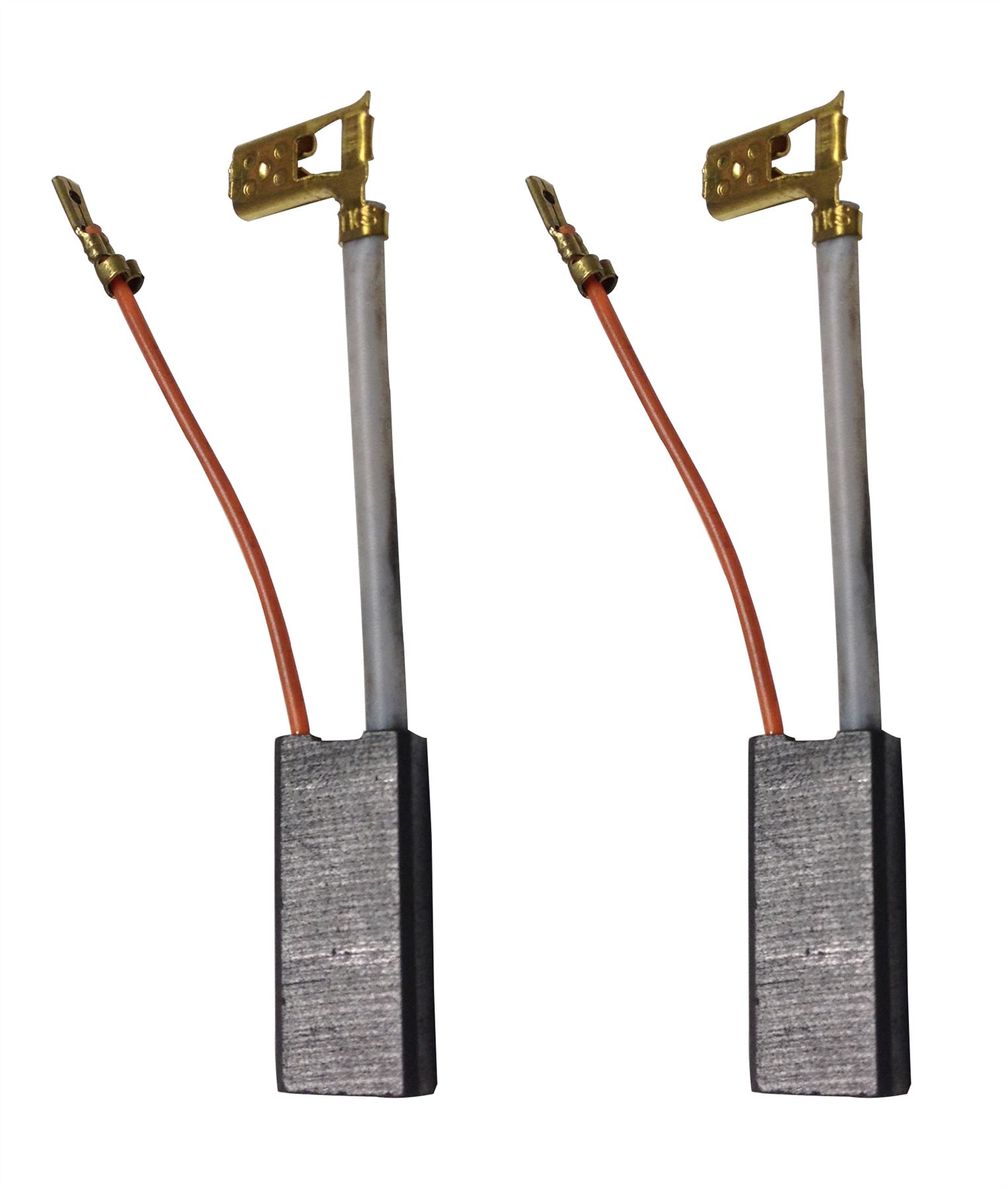 CarbonBr デュアルカーボンブラシ 6x10x24mm (Dewalt/Elu/Metabo電子ハンマー用)