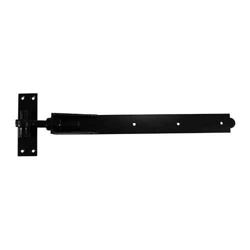 Timco ציר תלייה מתכוונן 450 מ''מ עם וו כוונון, שחור, פלדת פחמן - זוג