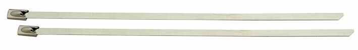 CONCORDIA Pengikat Kabel Bebola Gulung Keluli Tahan Karat 360mm x 7.9mm, Pek 50