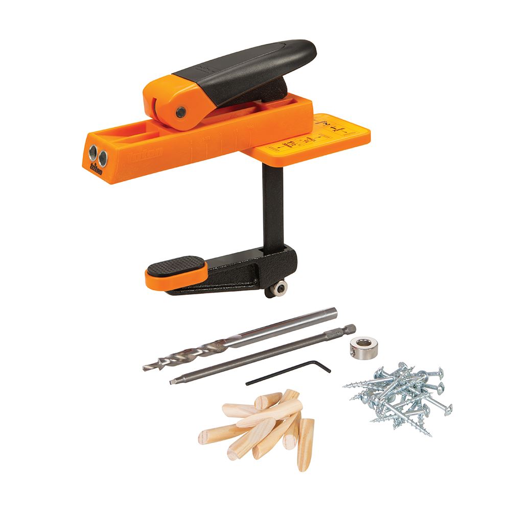 Triton T4 Easy-Set Pocket-Hole Jig with Nylon Body