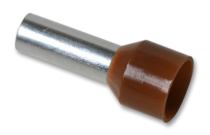 MULTICOMP PRO - Borne isolée, 10mm², Lot de 100, Marron