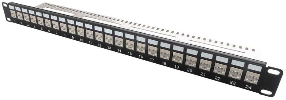 Panneau de brassage verrouillable TUK LOKJAC 24 ports Cat6a