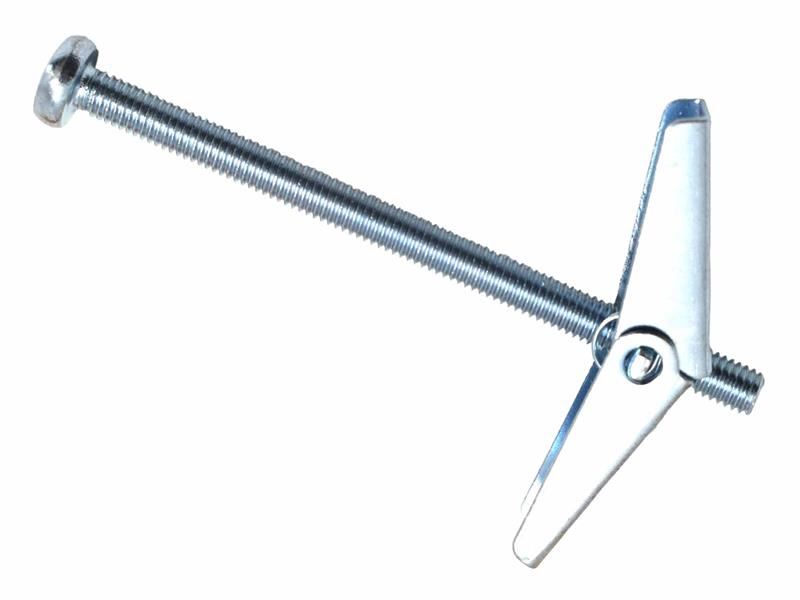 MASONMATE Paquete de 50 Tirafondos con Tope de Resorte M5 x 75mm