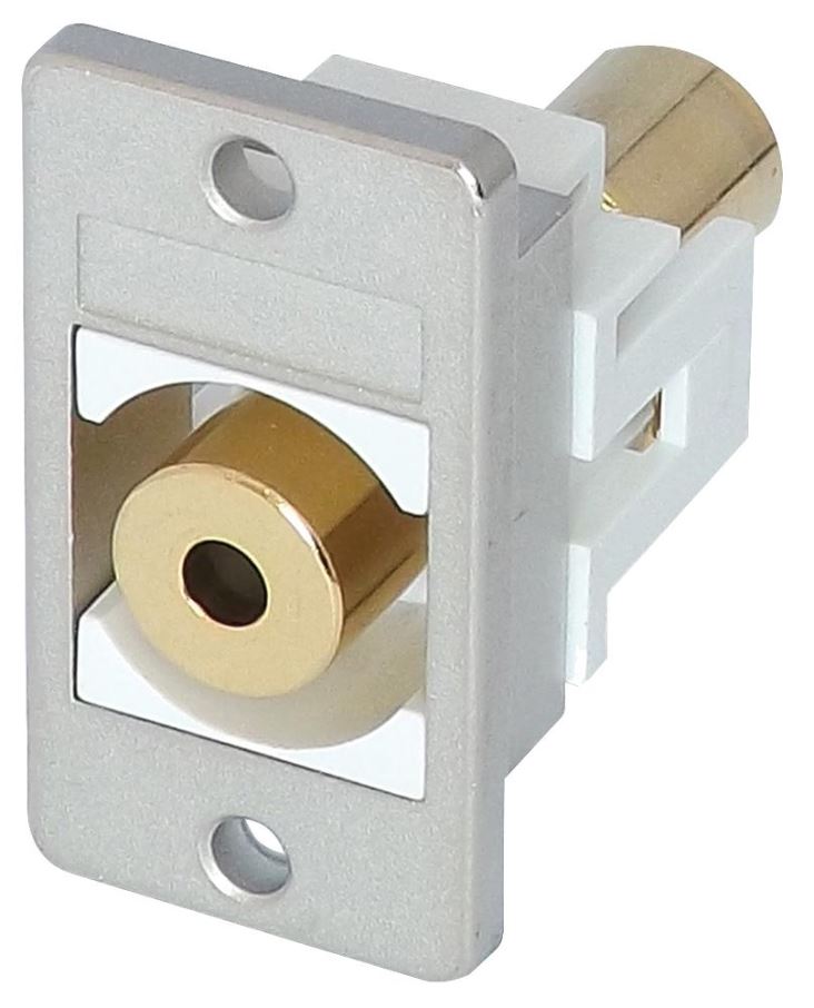 TUK 3.5mm Panel Mount Keystone Coupler, White