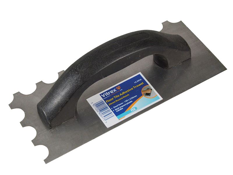Vitrex Economy Tile Trowel with 20mm U Notches