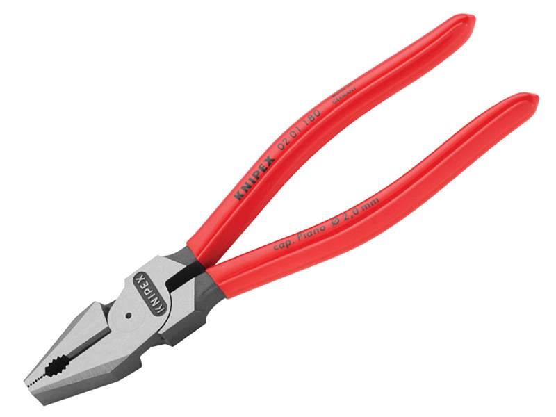 Knipex ハイレバーペンチ 180mm PVCグリップ