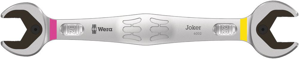Wera 6002 Joker Double Open-Ended Wrench, 20 x 22mm, 260.5mm