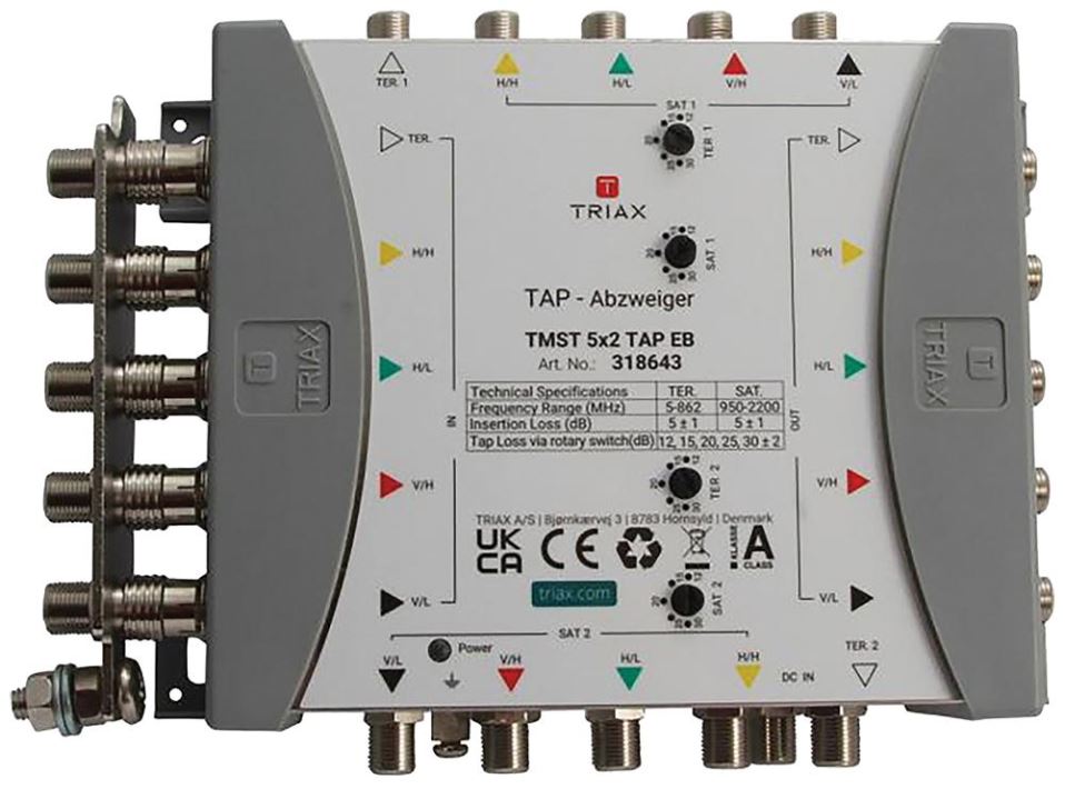 TRIAX TMST 5x2 Adjustable Satellite Tap