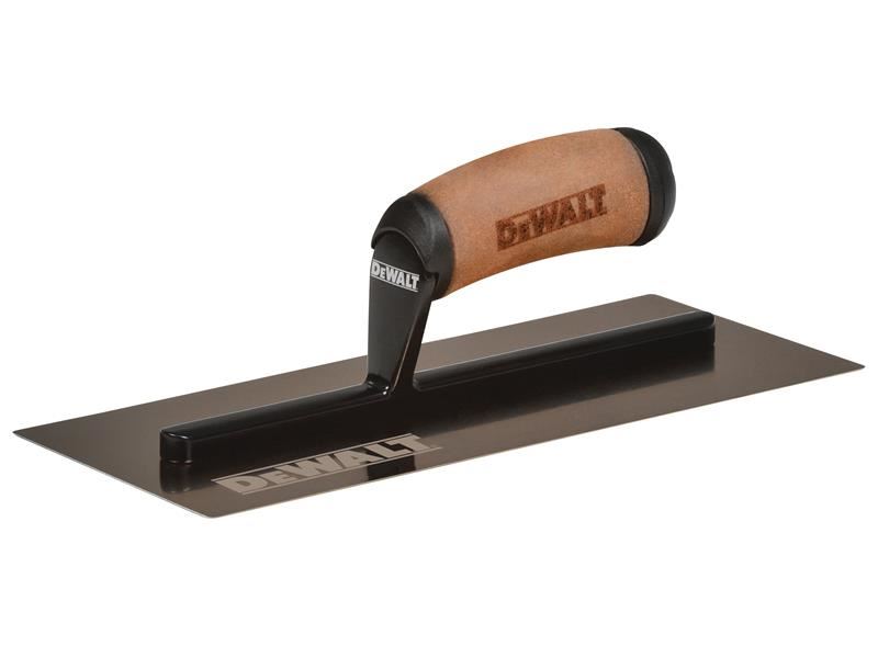 DEWALT Cazzuola in Acciaio Inossidabile Dorato da Finitura 29,2cm