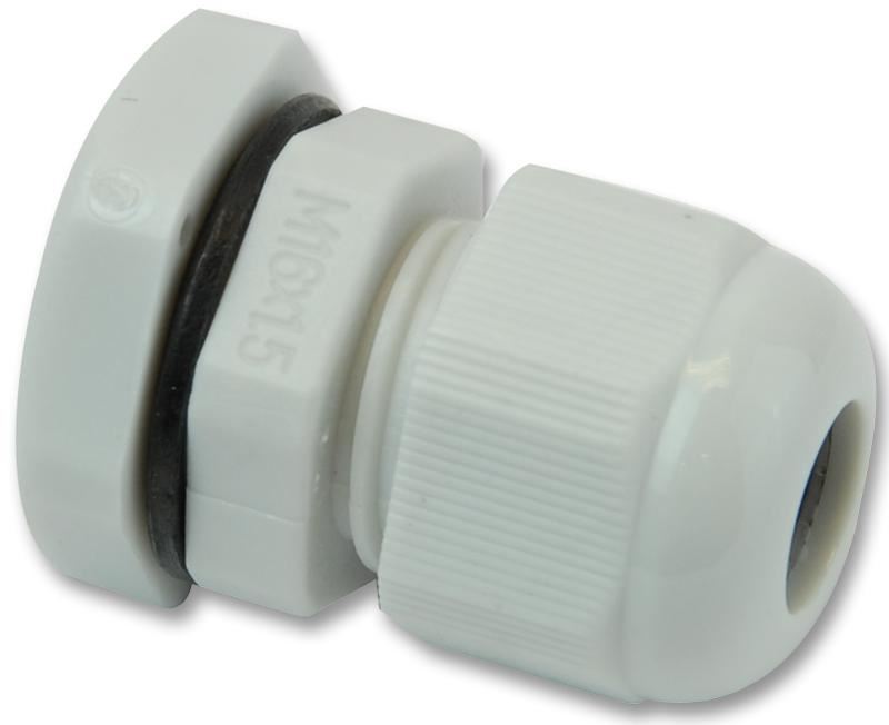 Pro Power Nylon Kabelgarde, M16, 10mm, Grijs, Verpakking van 100