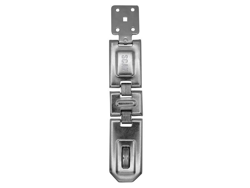Scan Hinged Hasp and Staple 195mm with Zinc Coating