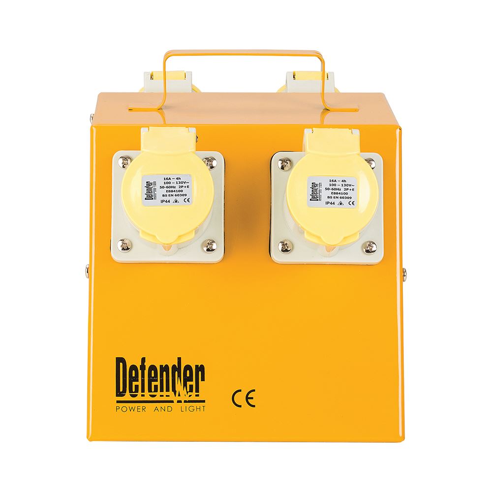 Defender Caja de Derivación 4 x 16A, 110V, Acero