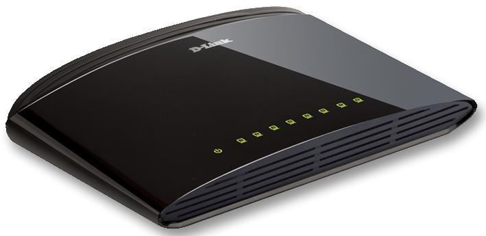 Commutateur Ethernet non géré D-LINK 8 ports pour bureau