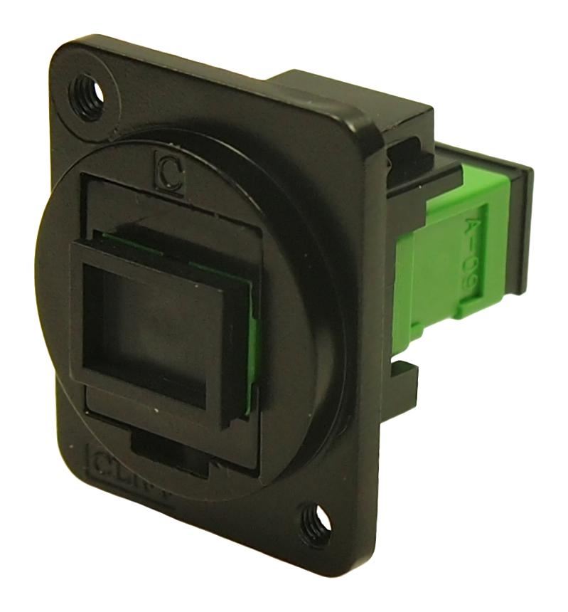 CLIFF ELECTRONIC COMPONENTS - SC Simplex zu SC Simplex Durchgangsstecker, APC, 