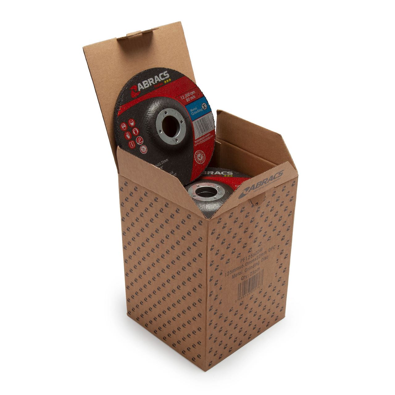 Abracs Proflex Metal Grinding Discs 125mm x 6mm (25 Pack)