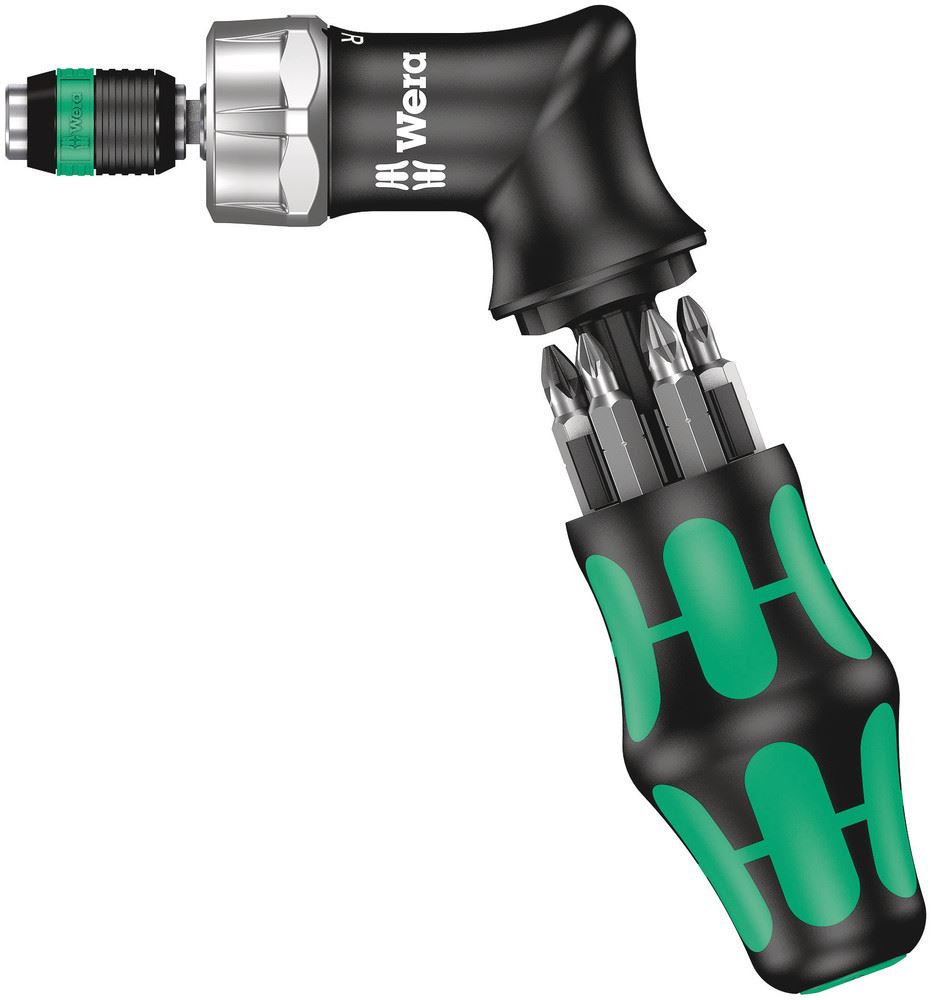 Wera Kraftform Kompakt Pistol RA Screwdriver Set, 7-Piece