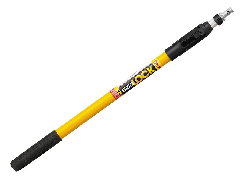 Purdy POWER LOCK Extension Pole 0.6-1.2m (2-4ft), Fibreglass & Aluminium